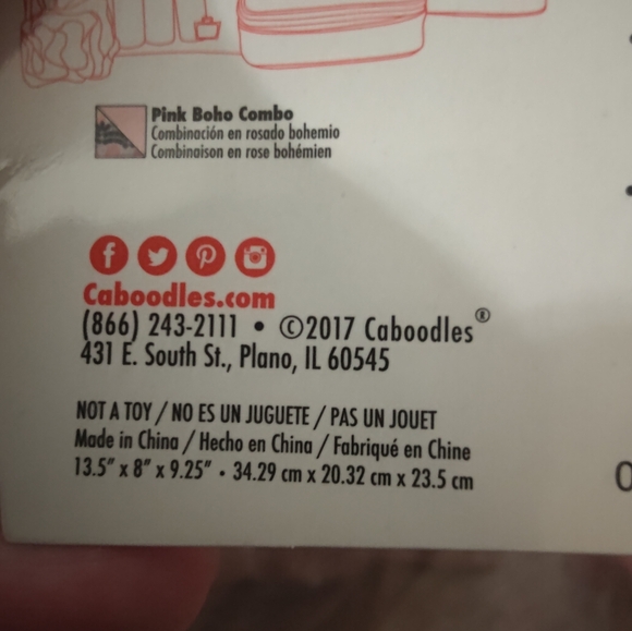 Nwt Caboodles 10 Piece Bag Set - Picture 8 of 8